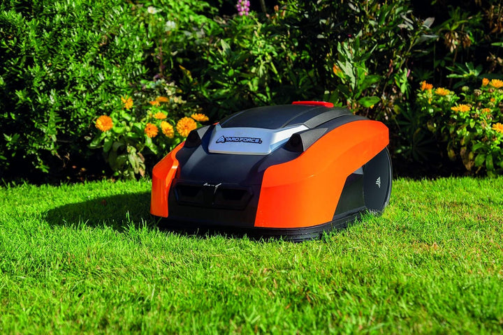 YardForce X100i Mähroboter mit App-Steuerung – Selbstfahrender Rasenmäher Roboter mit Multizonen-Pro