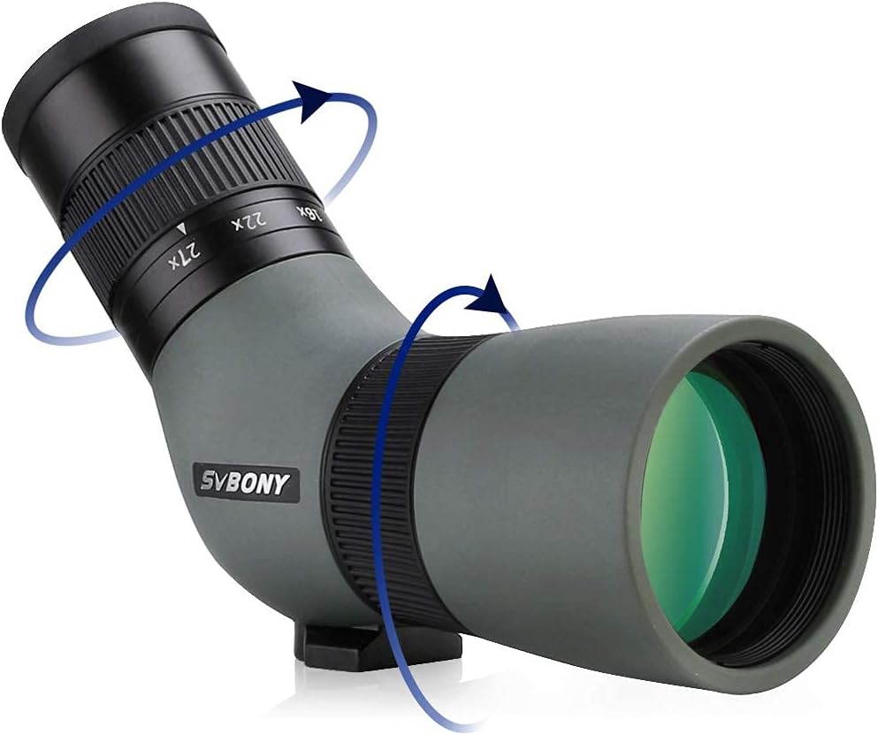 Svbony SV410 Spektiv, 9-27x56 ED Spektive, FMC-Objektiv Kompaktes Tragbares Gehäuse für die Vogelbeo