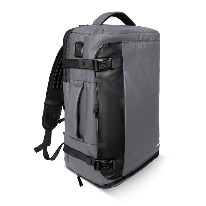 NANDADEVI Rucksack Herren, 40l, grosser, robuster, wasserabweisender Wanderrucksack mit Trocken- und