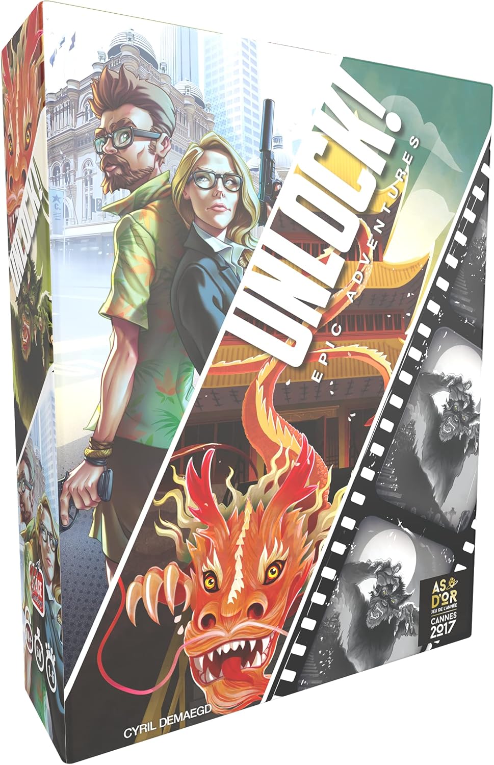 Unlock! Epic Adventures - Asmodee - Gesellschaftsspiel - Escape Game - Kooperatives Spiel - kostenlo