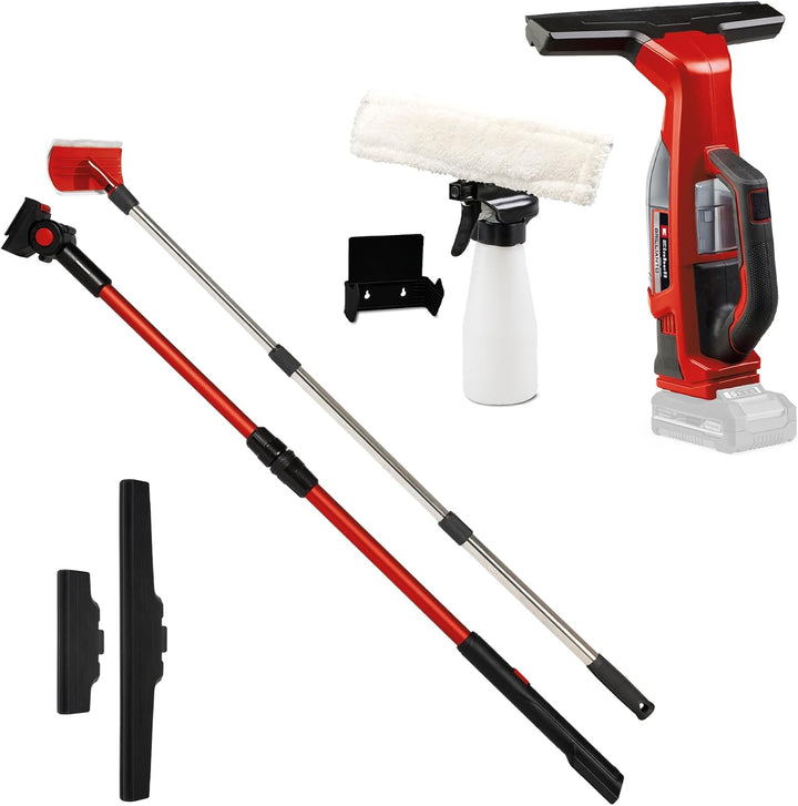 Einhell Akku-Fensterreiniger BRILLIANTO Power X-Change (18 V, 28 cm lange Saugdüse, streifenfreie Re