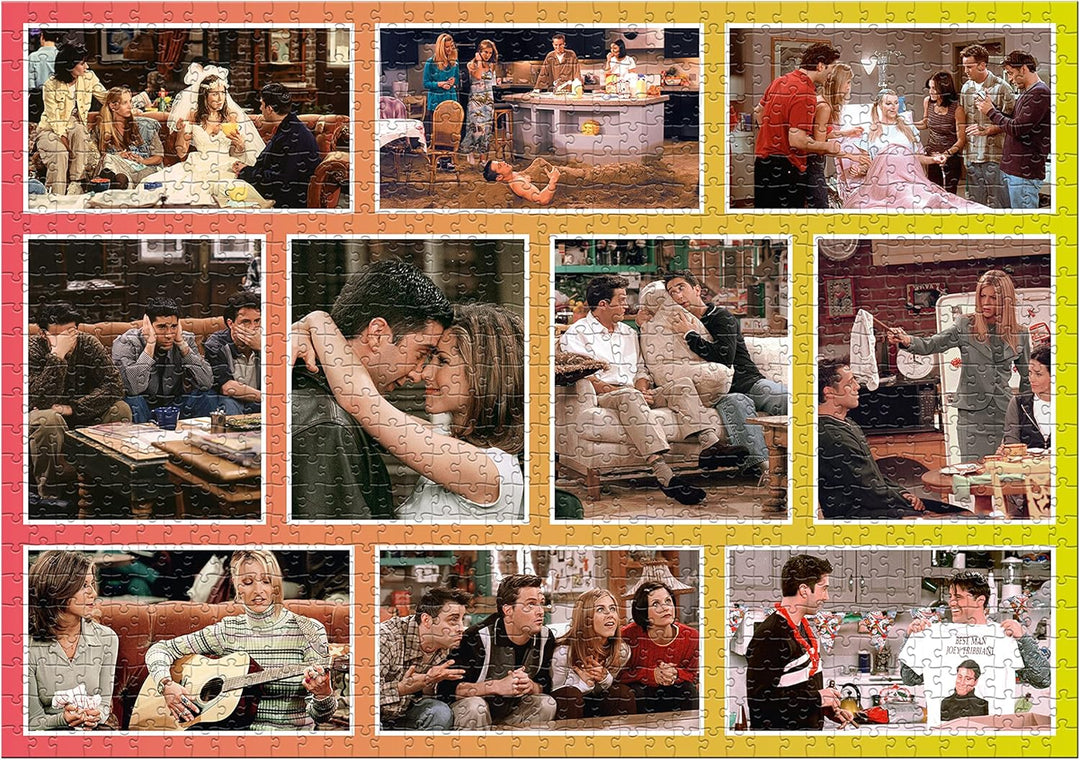 Puzzles WM01916-ML1-4 Friends TV-Serie 5-in-1 Spiel