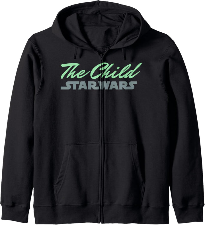 Star Wars Mandalorian The Child Star Wars Text Kapuzenjacke