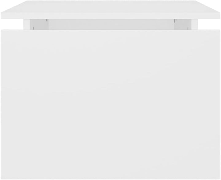 Couchtisch Weiss 68x50x38 cm Spanplatte