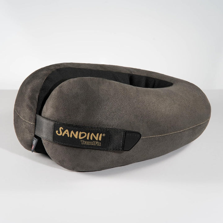 SANDINI TravelFix Outlast – Premium Reisekissen Made in EU/Nackenkissen mit ergonomischer Stützfunkt