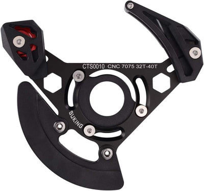 BESNIN Kettenführung ISCG-05 Mountainbike Kettenführung Bike MTB Kettenführung für 1x System Schwarz