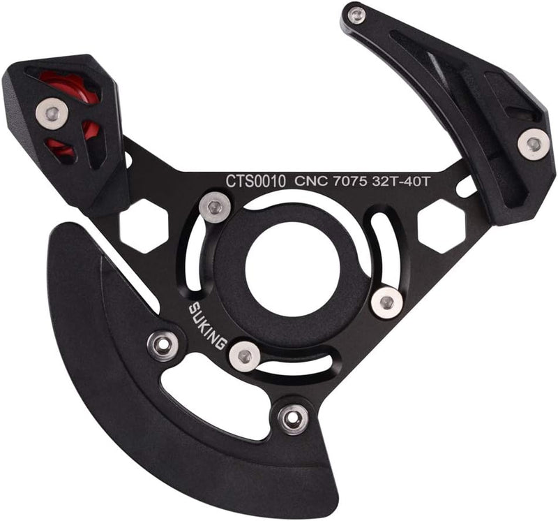 BESNIN Kettenführung ISCG-05 Mountainbike Kettenführung Bike MTB Kettenführung für 1x System Schwarz