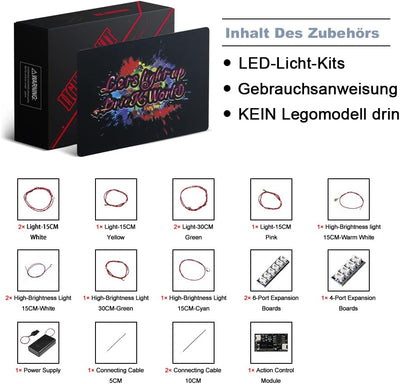 Light Control Version Led Licht Set für 10309 Icons Sukkulenten, Dekorationslichter für Sukkulenten