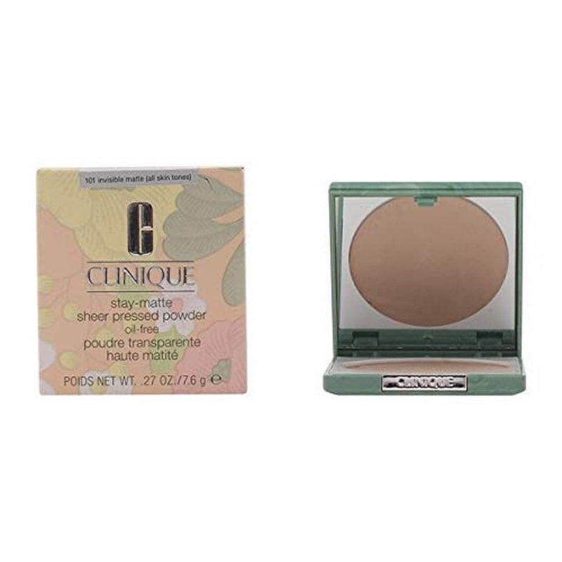 CLINIQUE Stay Matte Sheer Powder 04-Stay Honey 7.6 Gr 04-Stay Honey 7.6 g (1er Pack), 04-Stay Honey