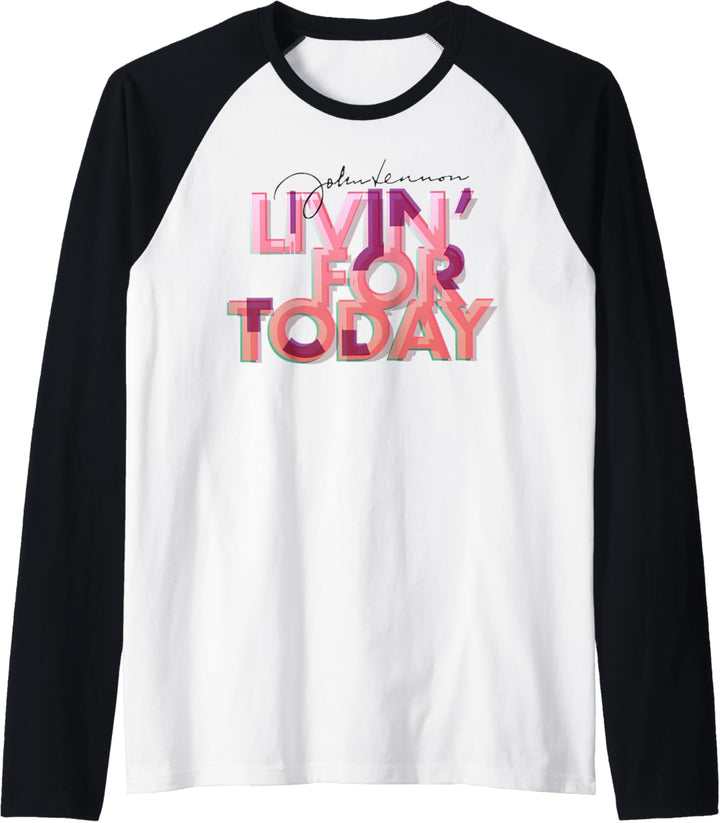 John Lennon - Livin' For Today Raglan