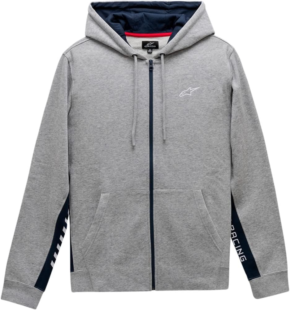 Alpinestars Unisex-Erwachsene Claim Hoodie – Grey Heather (2X), Multi, XX-Large