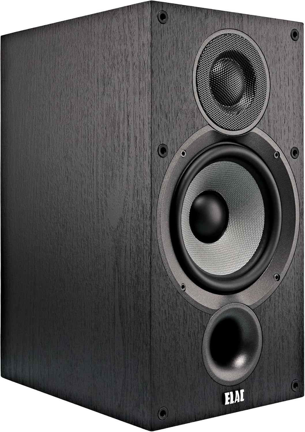 ELAC DEBUT B6.2 Regal-Lautsprecher Schwarz dekor Single, Single