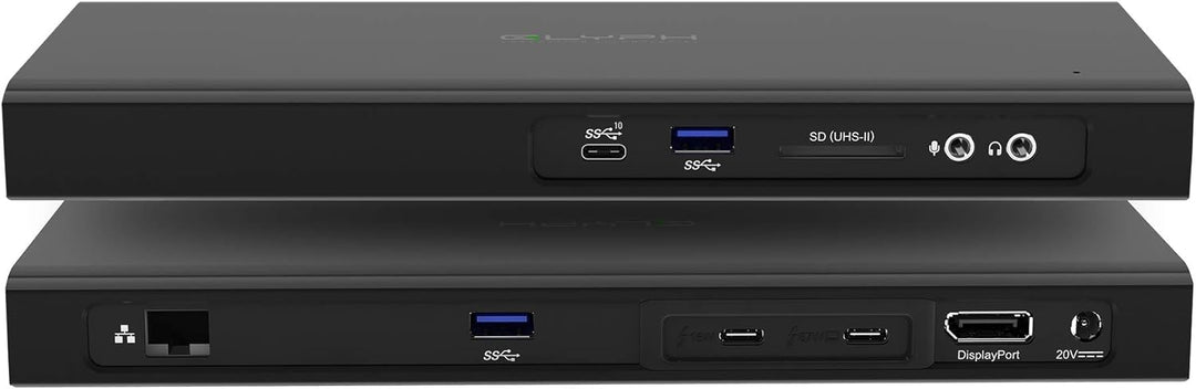 Glyph Thunderbolt 3 NVMe Dock, NoSSD, Thunderbolt 3 40 GB/s
