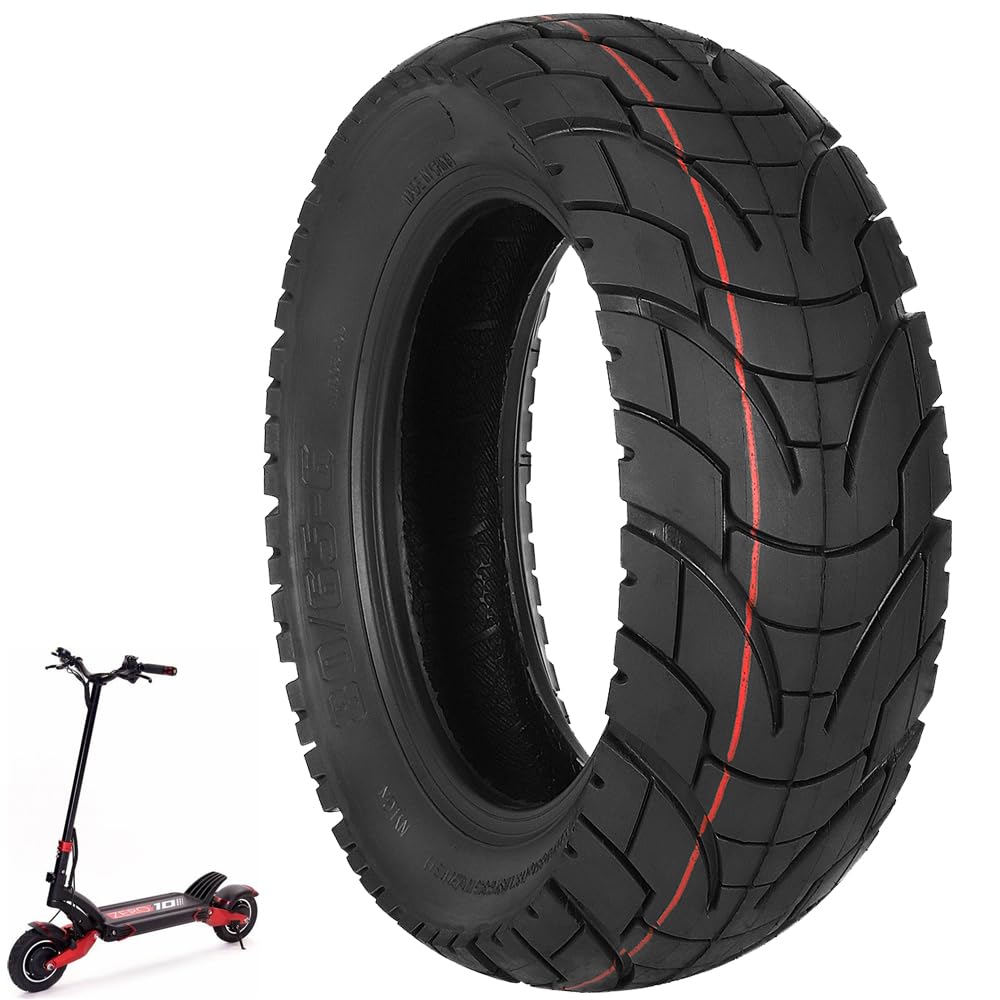80/65-6 Strassenreifen Verdickter 10-Zoll-Luftreifen für Kukirin G2 MAX,Kukirin G3 Pro,Kugoo M4/M4 P