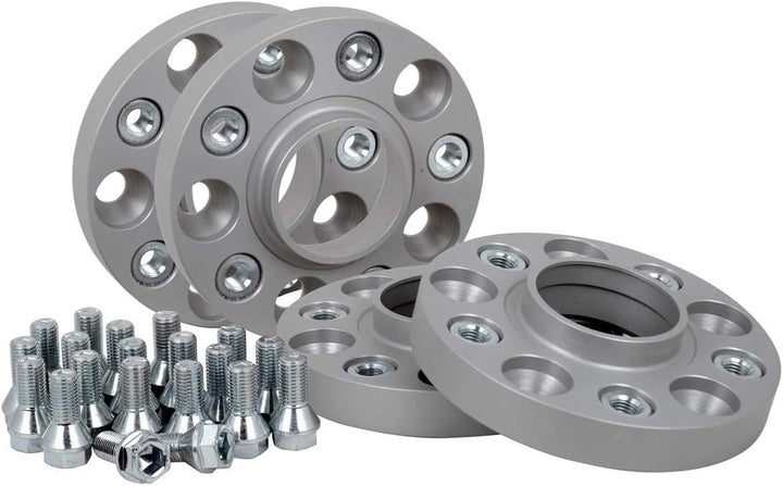 Spurverbreiterung Aluminium 4 Stück (20 mm pro Scheibe / 40 mm pro Achse) inkl. TÜV-Teilegutachten &amp;