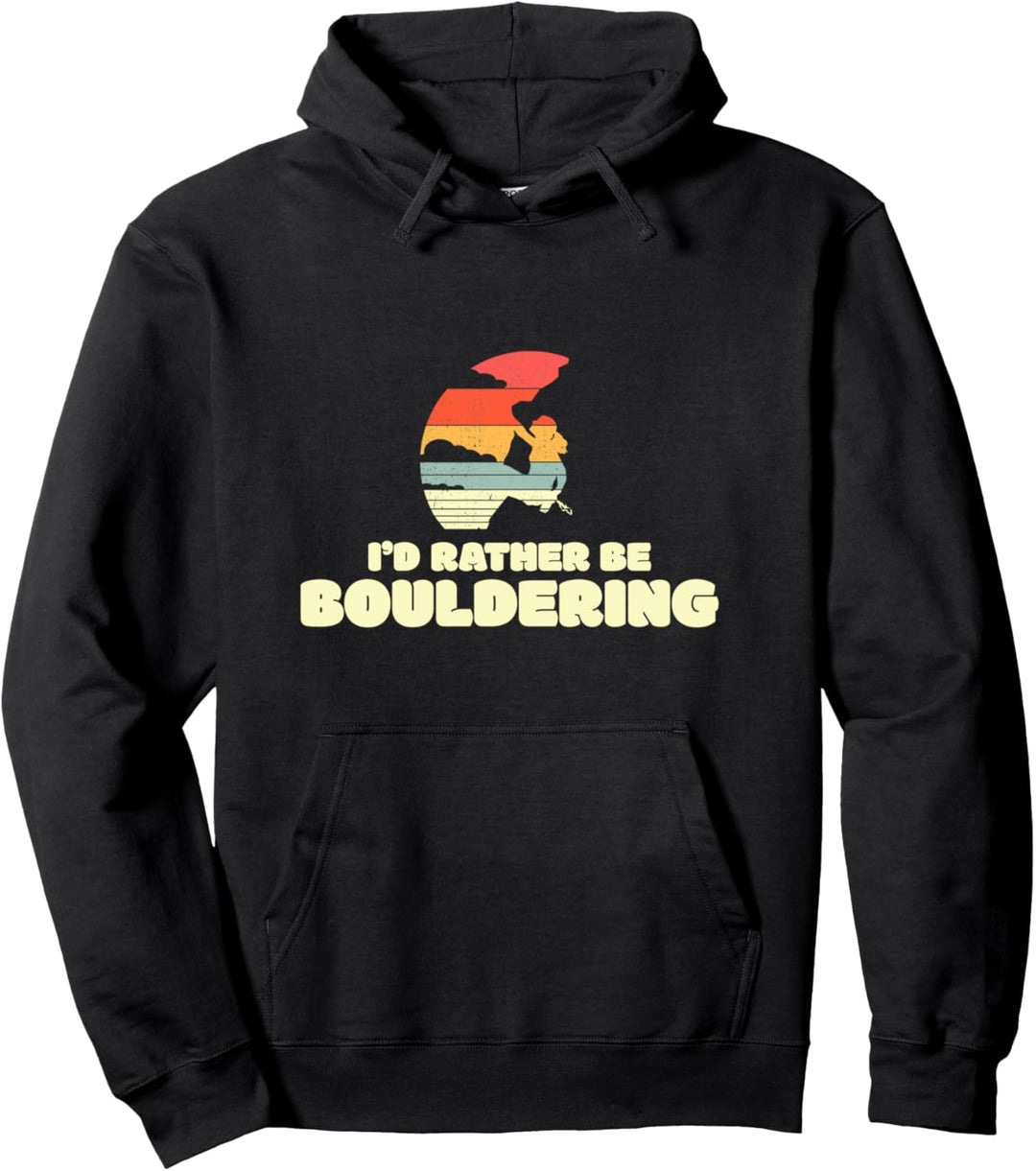 Boulderer Klettern Sport - Boulderhalle Bouldern Pullover Hoodie