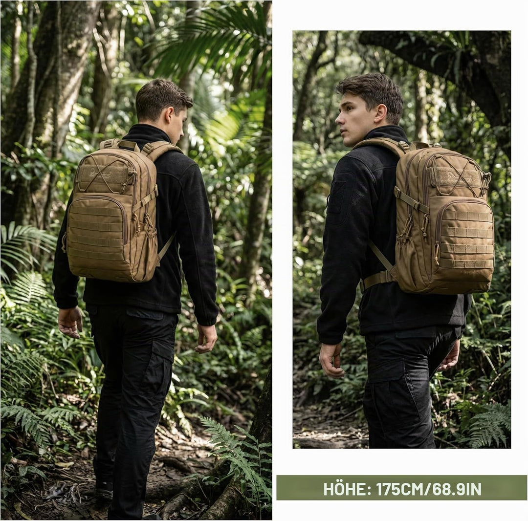 Mardingtop 28L/40L Militär Rucksack Wanderrucksäcke Trekkingrucksack Tactical Molle Rucksack für Cam