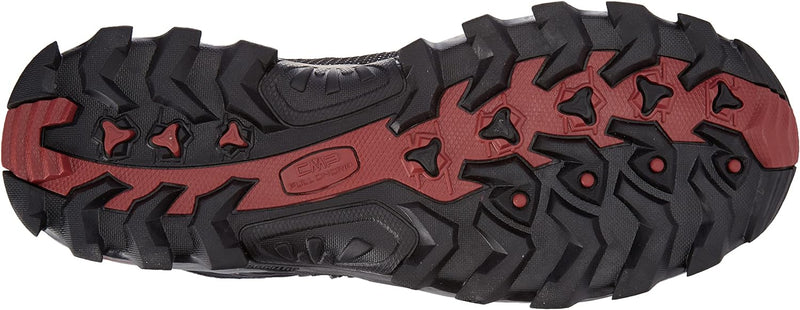 CMP Herren Rigel Mid Shoe Wp Trekking-& Wanderstiefel 39 EU Asphalt Syrah, 39 EU Asphalt Syrah