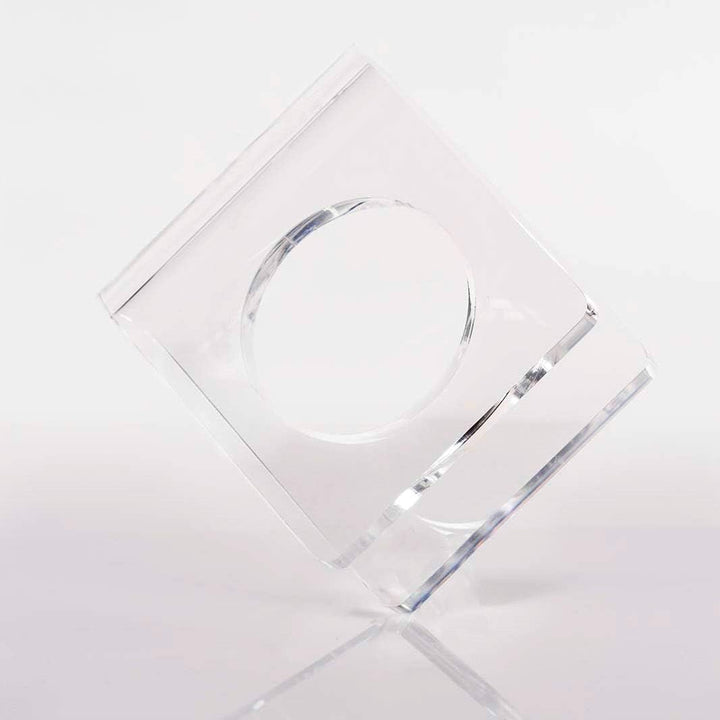 CAYB Design Ballhalter aus hochwertigem Acrylglas für Fussball, Basketball, Volleyball, Handball | S