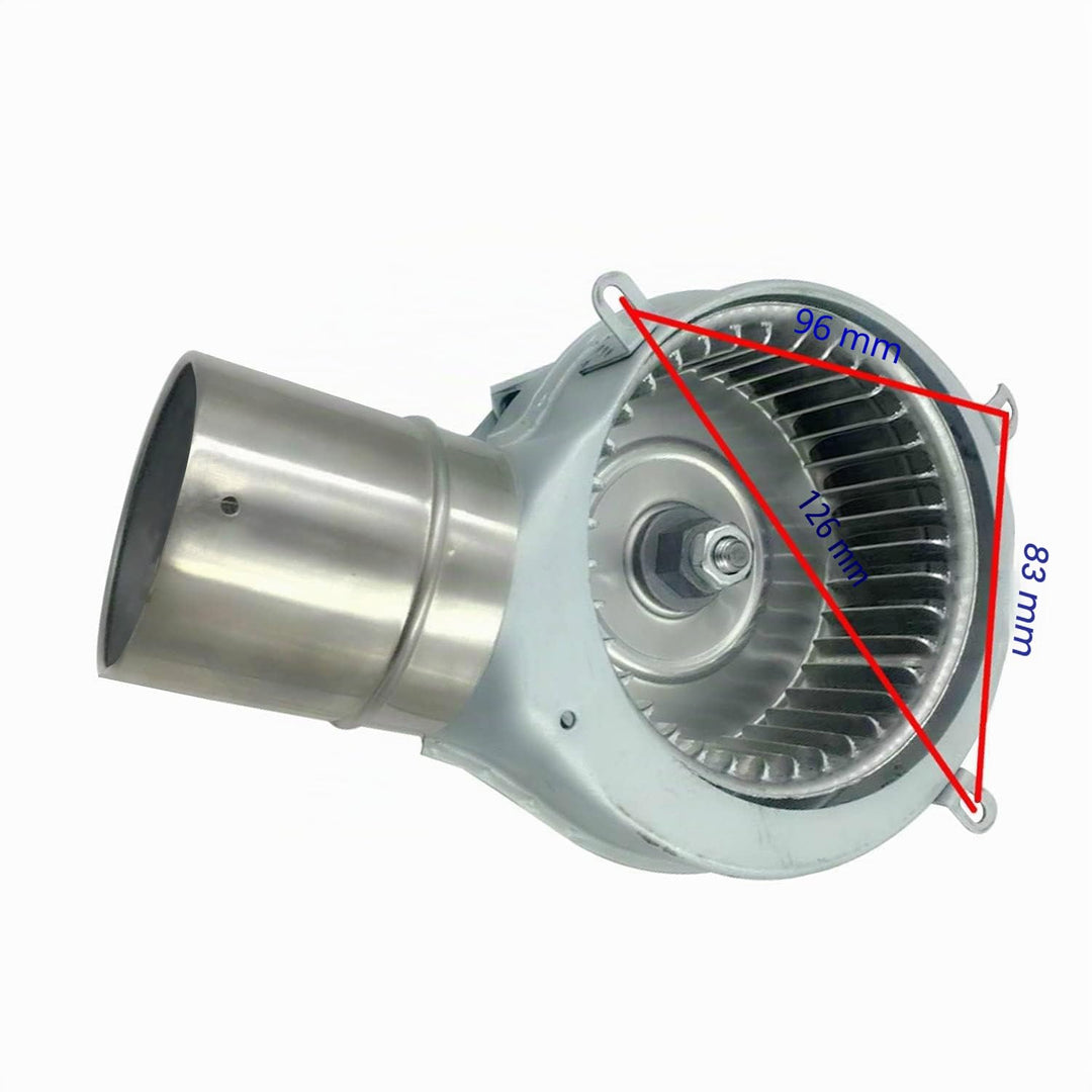 Radiallüfter 230v mit rückstauklappe gebläsemotor saugventilator zentrifugalventilator zentrifugallü