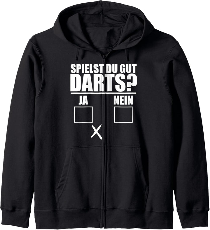Darts Dart Kapuzenjacke