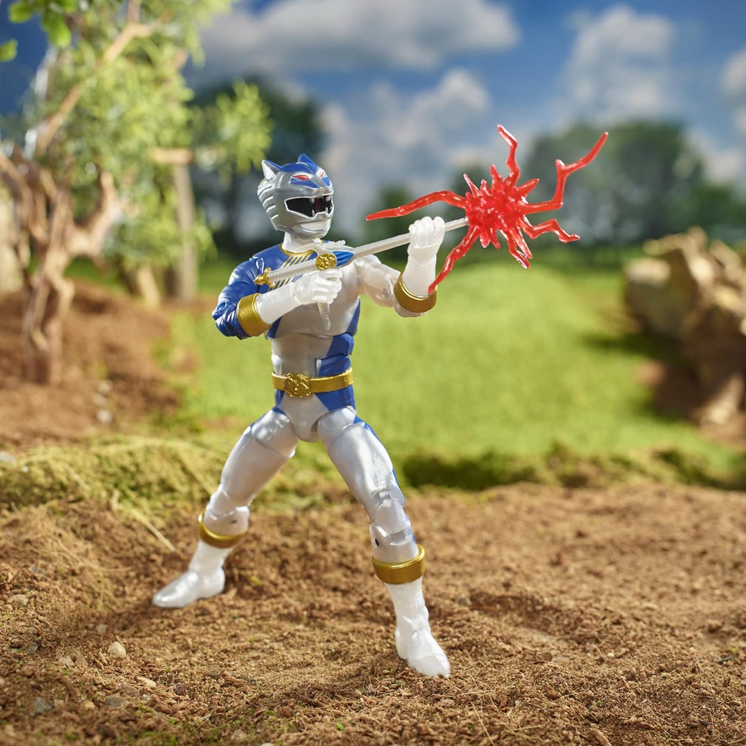 Power Rangers Lightning Collection Wild Force Lunar Wolf Ranger 6-Inch Premium Collectible Action Fi