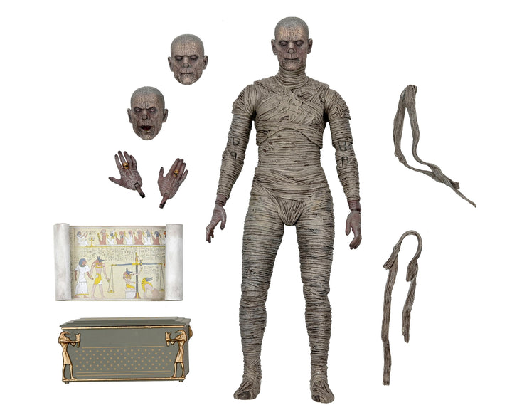 Universal Monsters (Farbe Mumie Ultimate 7 Inch Massstab Actionfigur Exclusive