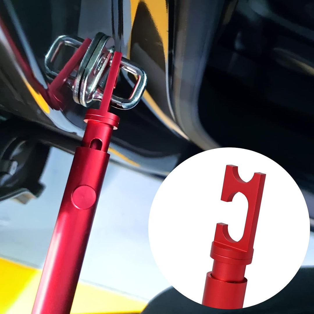 FOSHIO Einstellbar Tailgate Stand Frischluft Heckklappen Aufsteller Requisiten Stange Heckklappen Au