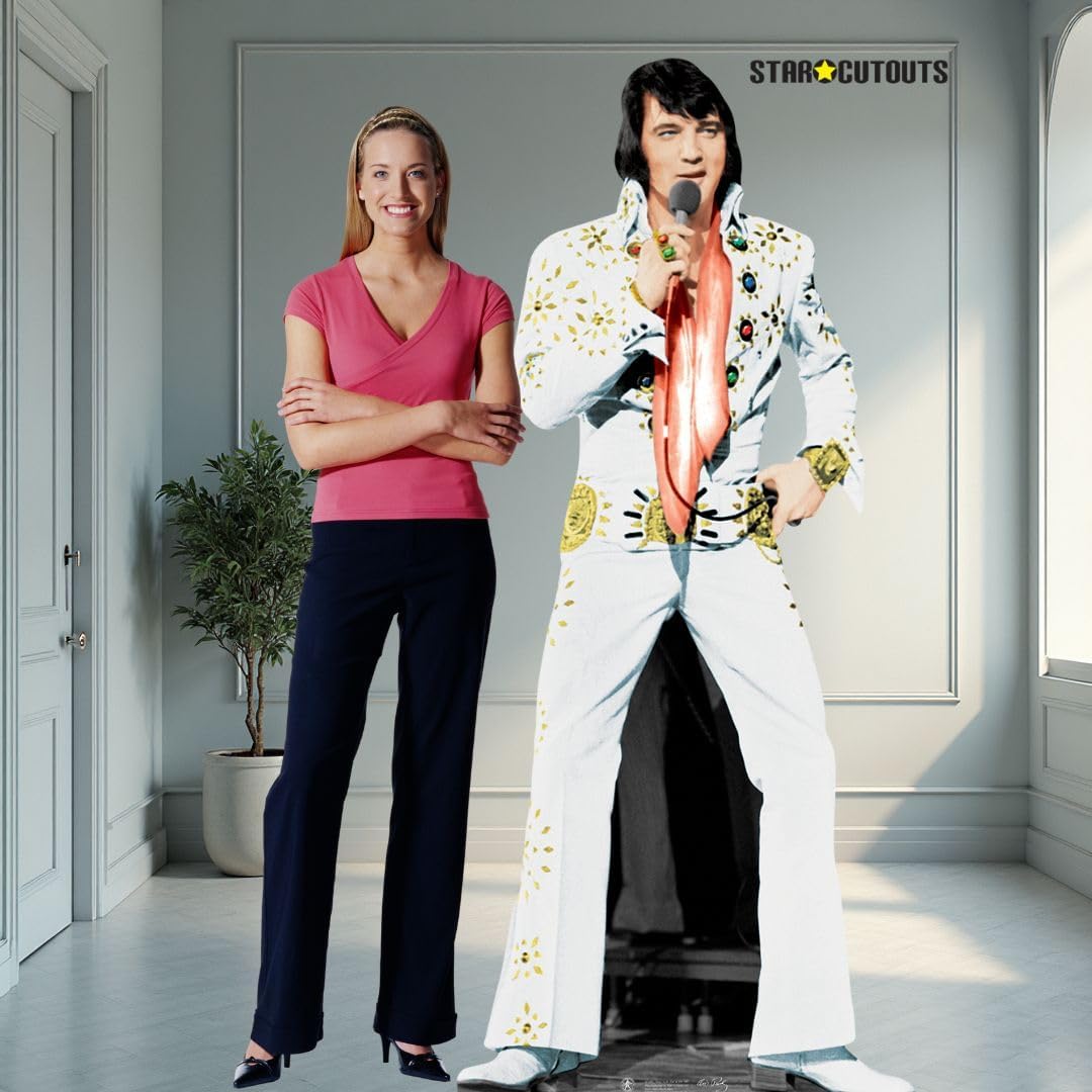 Star Cutouts Pappaufsteller von Elvis Vegas Alternative Bild Einfarbig, Einfarbig