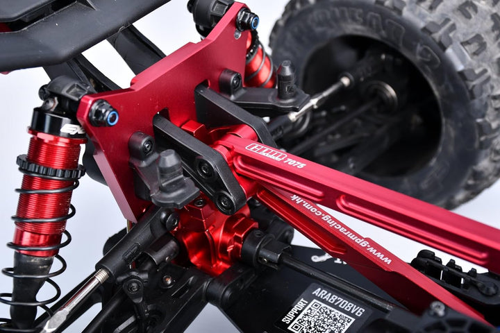 GPM Aluminium 7075 Alloy Rear Center Brace Mount for Arrma 1:8 KRATON 6S EXB/KRATON V6 / Notorious 6