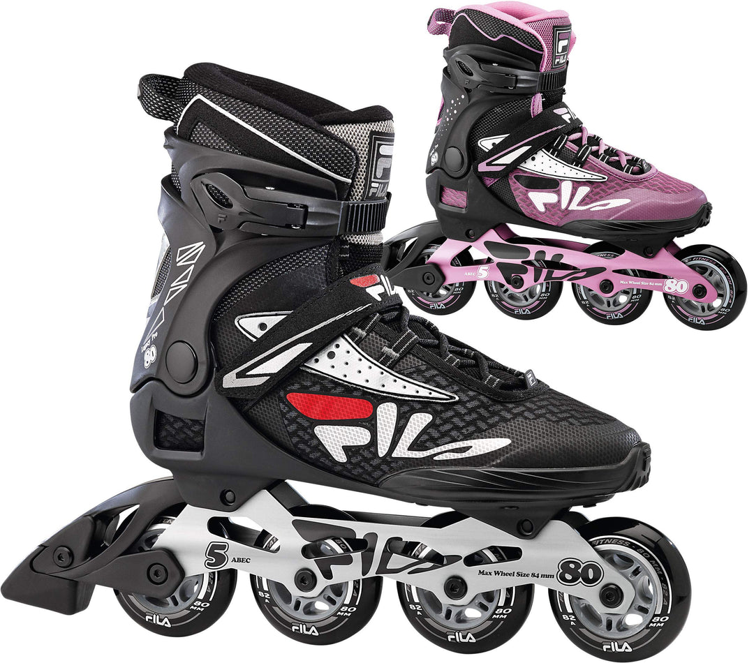 Fila Legacy Pro 80 Inline Skates Damen I Optimaler Halt & bequemer Komfort I Fitness & Freizeit Inli
