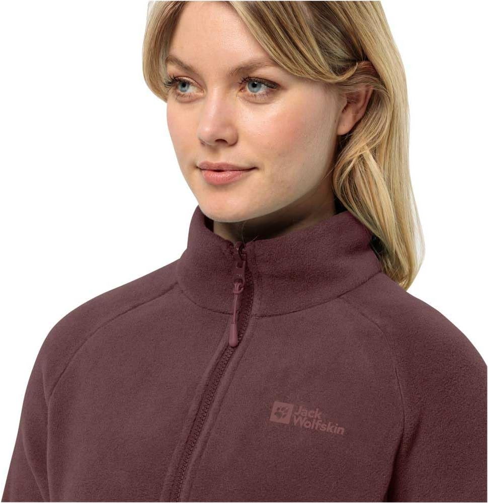 Jack Wolfskin Damen Moonrise Fz W Fleece-Jacke (1er Pack) S dark maroon, S dark maroon