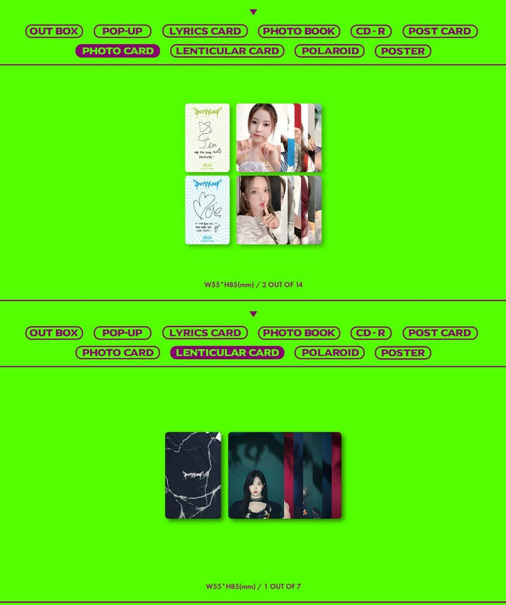 JYP Entertainment NMIXX - ENTWURF (Limited Ver.) CD+Folded Poster, DUK1477