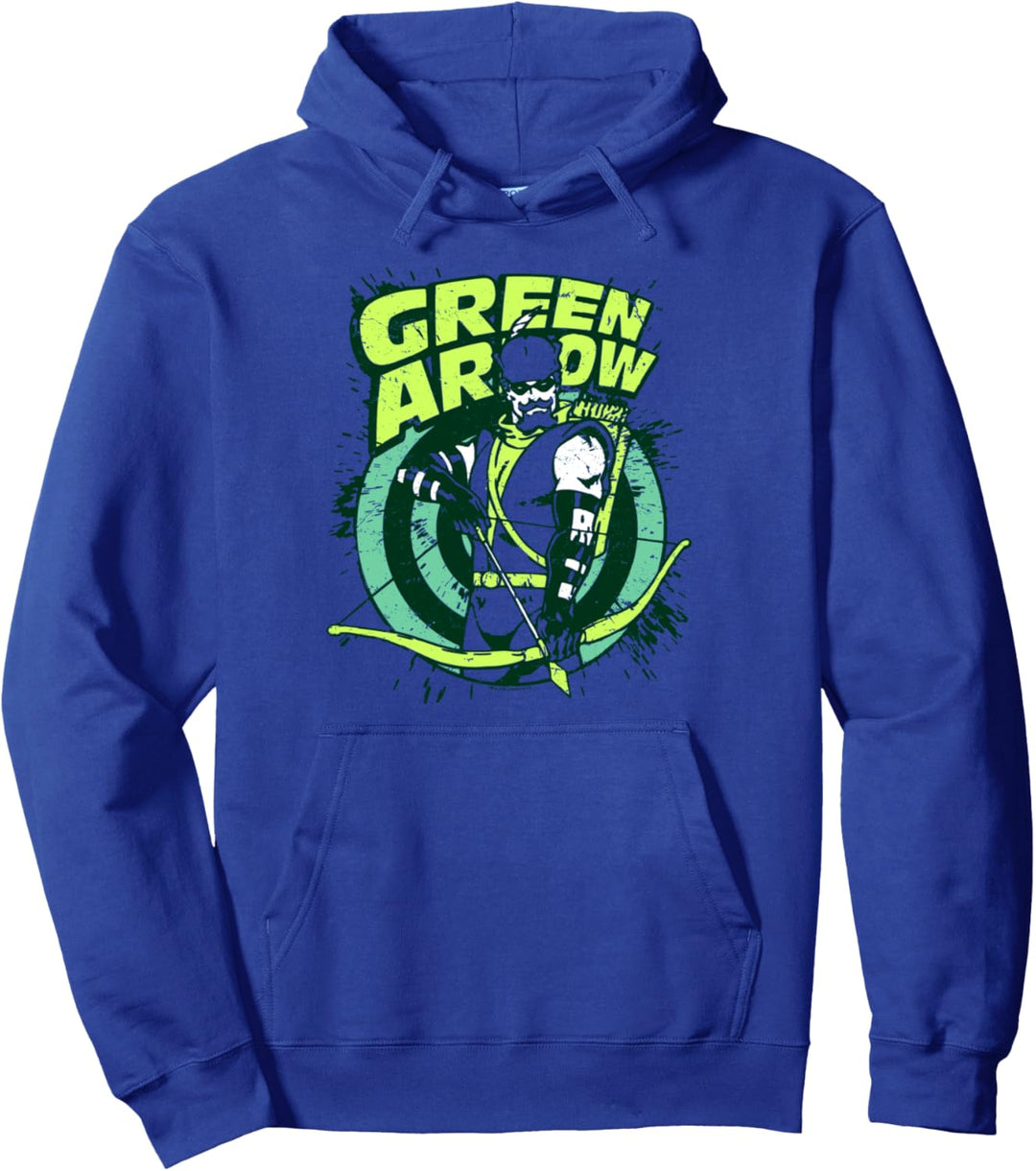 Justice League Green Arrow Target Pullover Hoodie