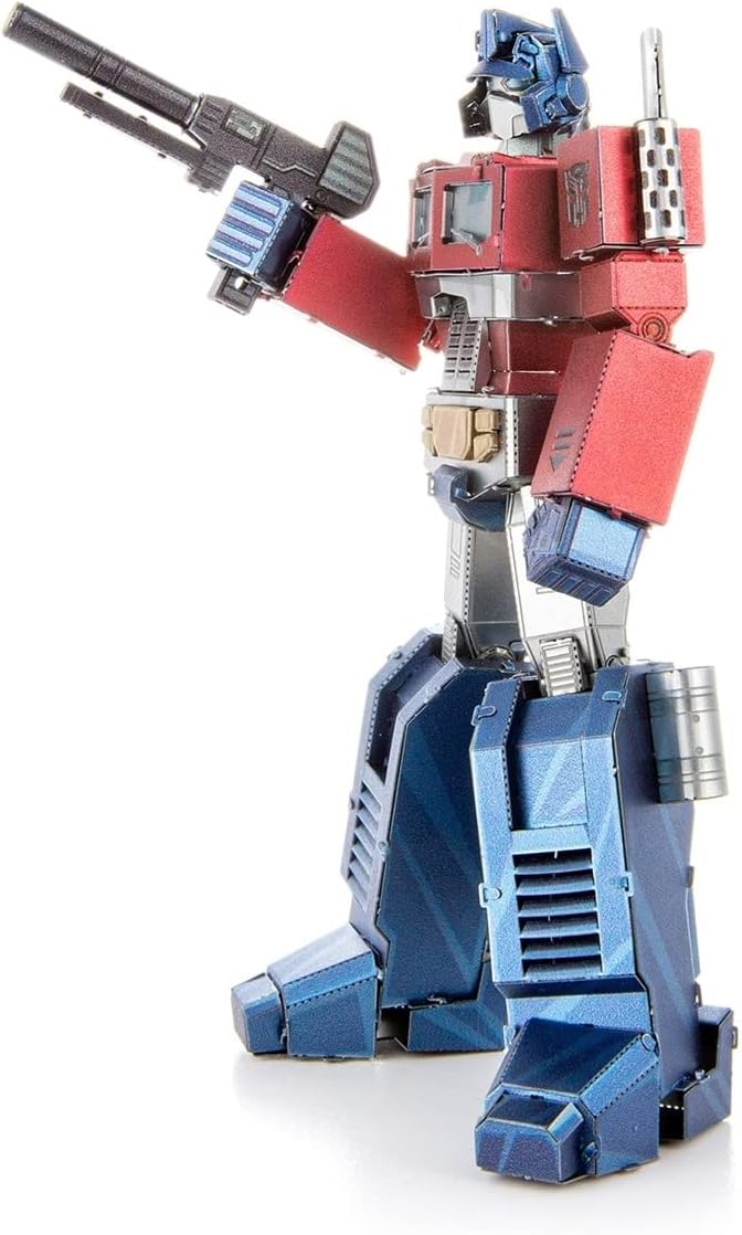 Metal Earth Fascinations Transformers Optimus Prime Color 3D-Modellbausatz aus Metall