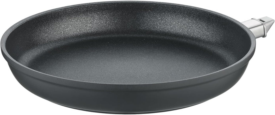 Berndes Bratpfanne Vario Click 32 cm, Induktion, Pfanne mit abnehmbarem Stiel, robuster Aluguss, ant
