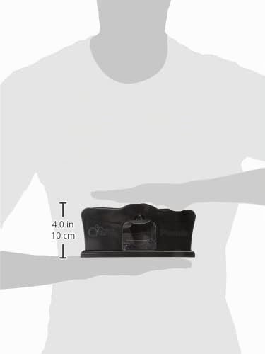 Piatnik 00 2996 Kartenmischmaschine mit Kurbel, Schwarz