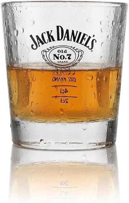 6 Jack Daniels Whisky Tumbler No 7 Bar Gläser Glas 2 cl 4 cl