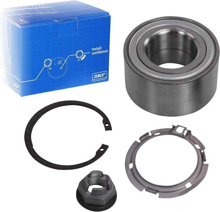 SKF Radlagersatz Radlager Set Vorne | VKBA 3637 | Für LOGAN MCV SANDERO CITAN MICRA CAPTUR CLIO Gran