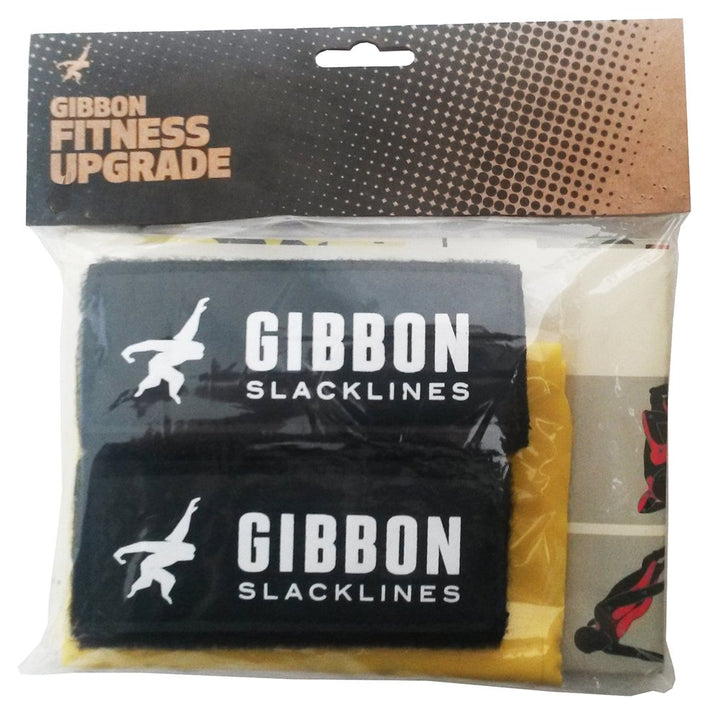 Gibbon Slacklines Fitness Upgrade inklusive Strechtband, 2 Handgriffe und einem Fitnessposter mit 16