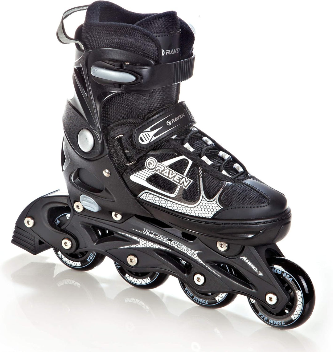 Raven Verstellbare Inlineskates optional als 2in1 Inlineskates-Schlittschuhe Spirit - Kugellager Abe