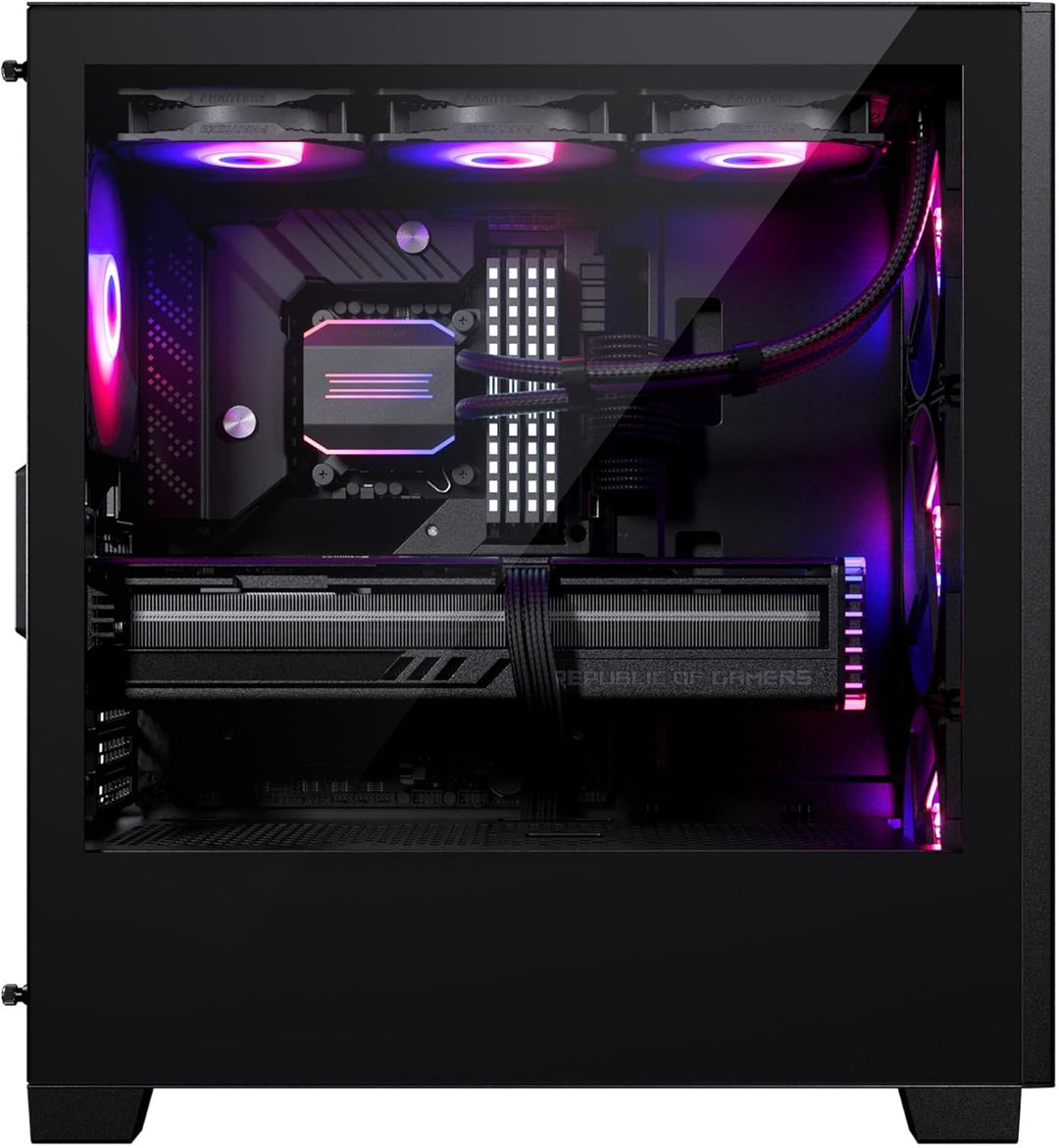 Phanteks XT Pro Ultra Tempered Glass Windows, D-RGB - schwarz Black, Black