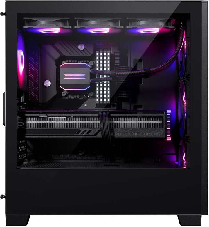 Phanteks XT Pro Ultra Tempered Glass Windows, D-RGB - schwarz Black, Black
