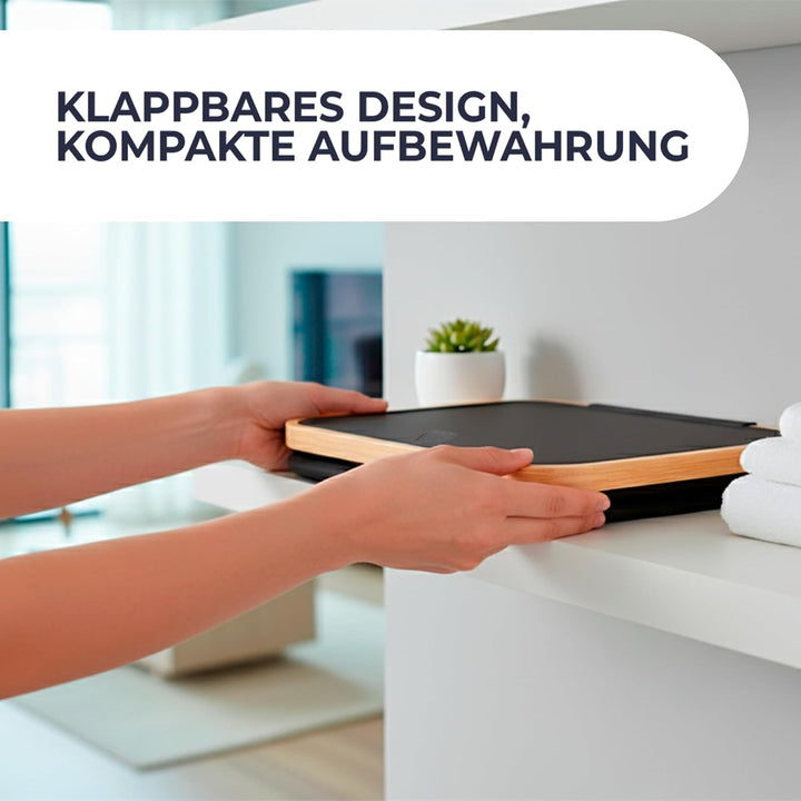 Gelber Sack Ständer Stabil mit Deckel – Mülleimer 70-120L für Gelbe Säcke &amp; Recycling | Praktischer