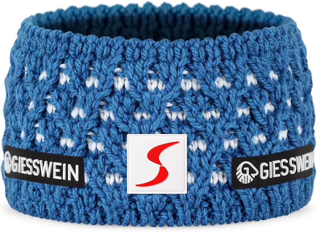 GIESSWEIN ÖSV Headband Adelboden - Ski Austria Merino Stirnband, Damen & Herren Ohrenwärmer aus Meri