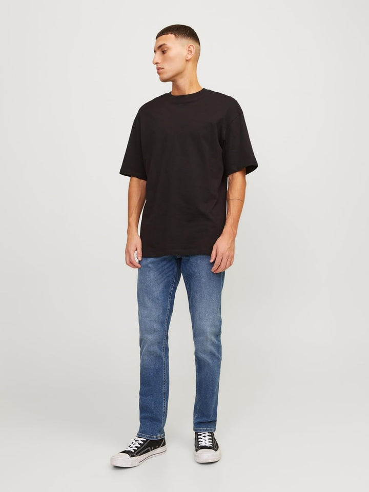 JACK & JONES Male Slim Fit Jeans JJIGLENN JJORIGINAL AM 814 NOOS Slim Fit Jeans 33W / 34L Blue Denim