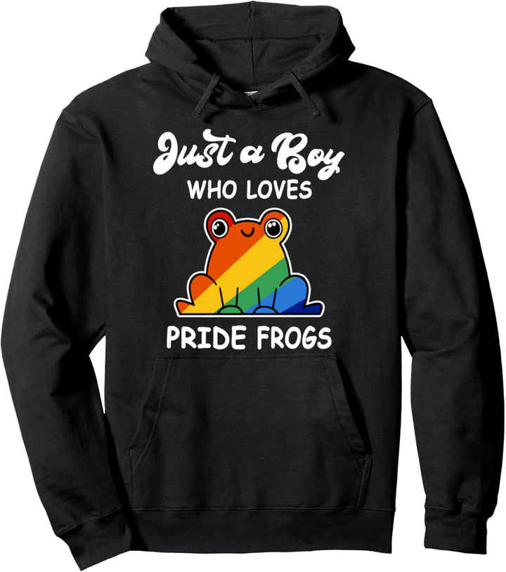 LGBT Gay Pride Frosch Regenbogen LGBTQ Pullover Hoodie