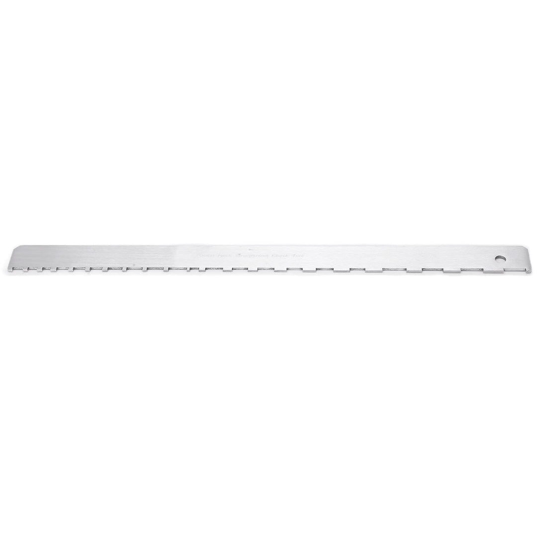 Gitarrengitarrenwerkzeug Eujgoov Aluminium Straight Edge Gitarrenhals Gekerbt Lineal Bund Rocker für