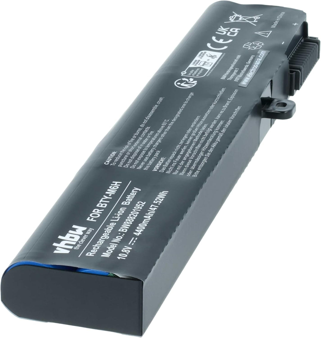 vhbw Akku kompatibel mit MSI GP72VR-6RF, GP72VR-6RFAC16H21, GP72VR-7RF, GP72VR-7RF-267 Notebook (440