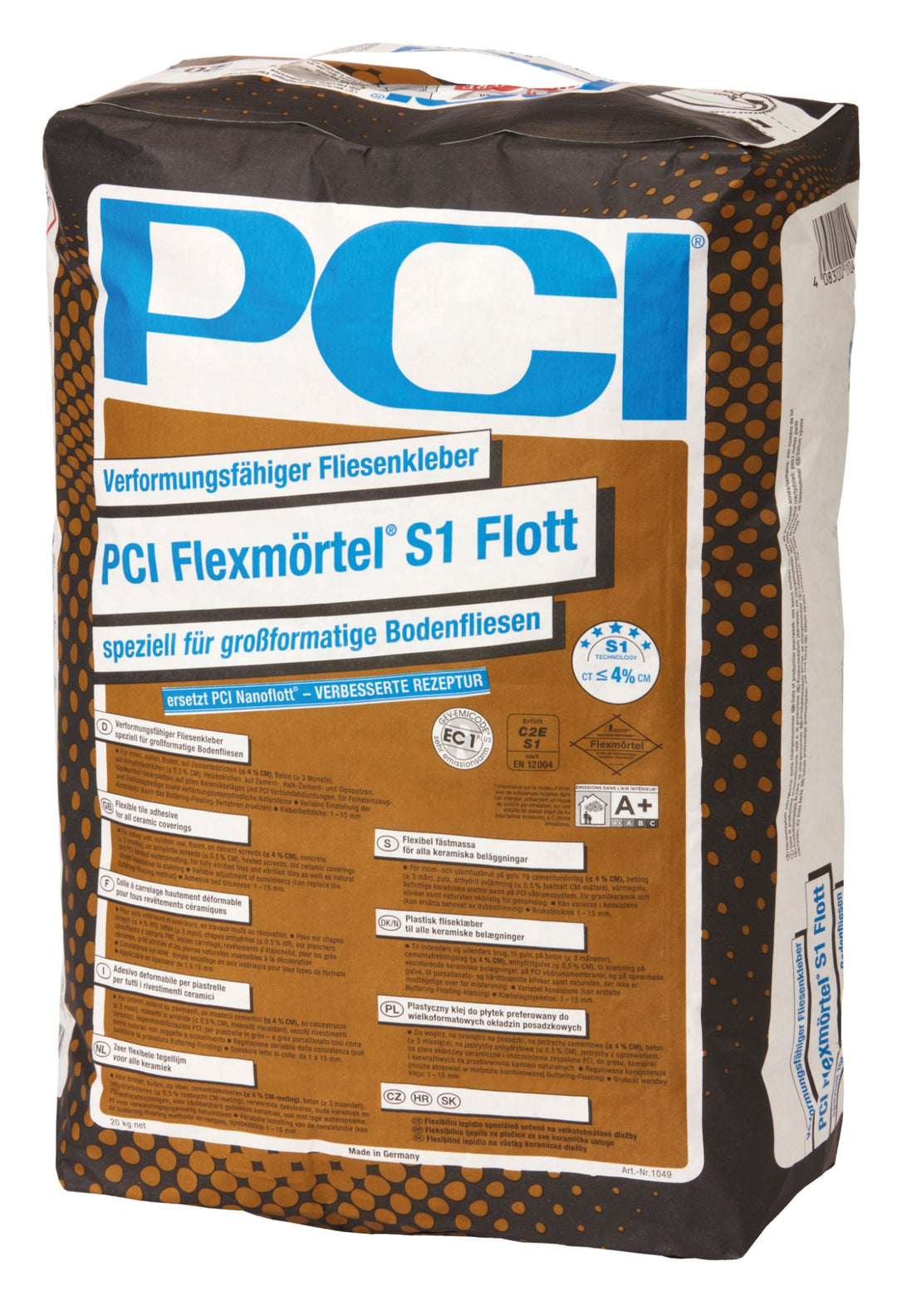 fliesenmax PCI Flexmörtel S1 Flott 20kg
